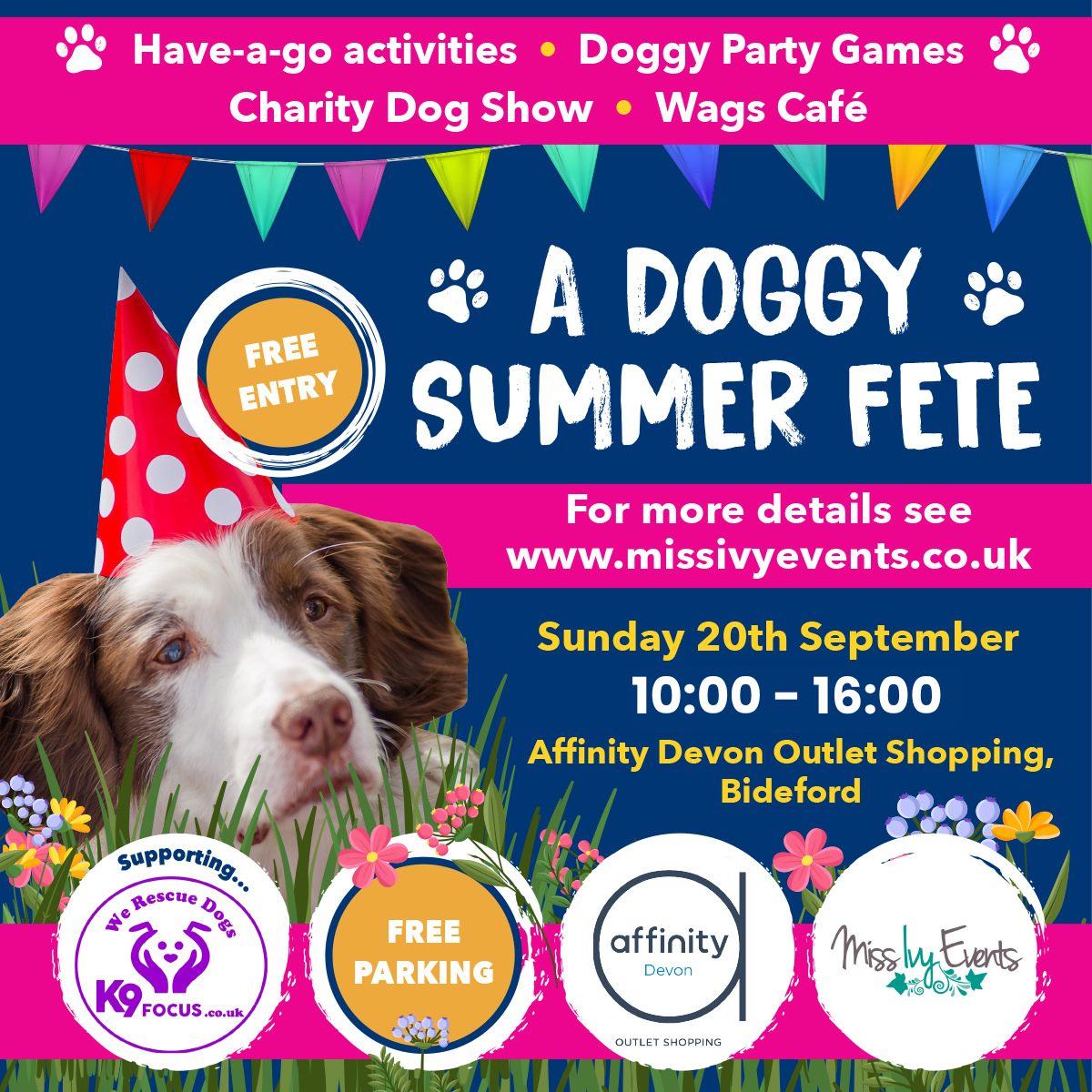 Affinity Doggy Summer Fete SQUARE