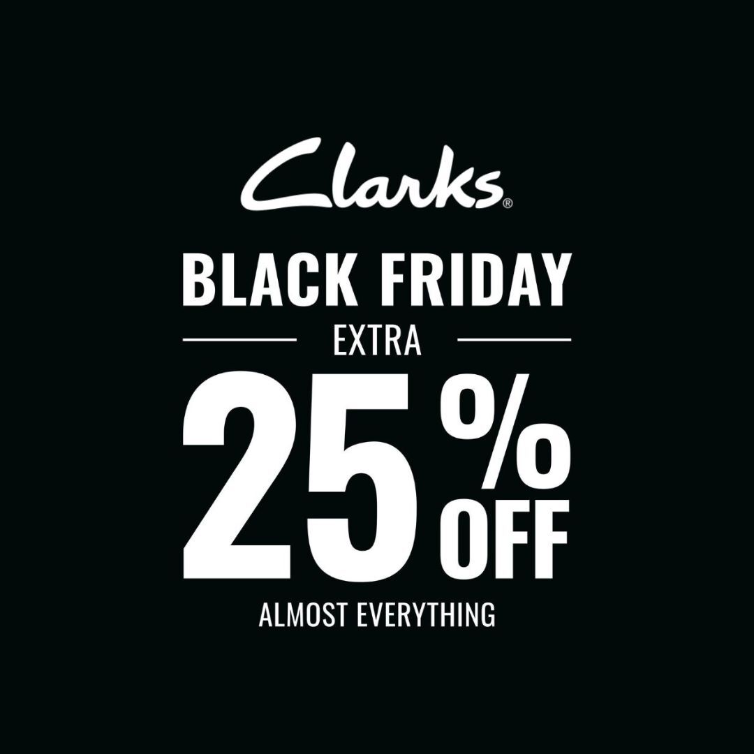 CLARKS OUT SQ BLACK FRIDAY