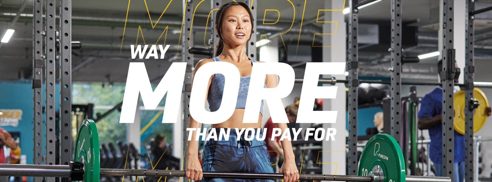 Pure Gym banner